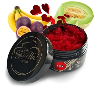 Shi-Ha 6 Lov 150g – Waterpijptabak zonder nicotine | Alternatief voor Adalya Love 66